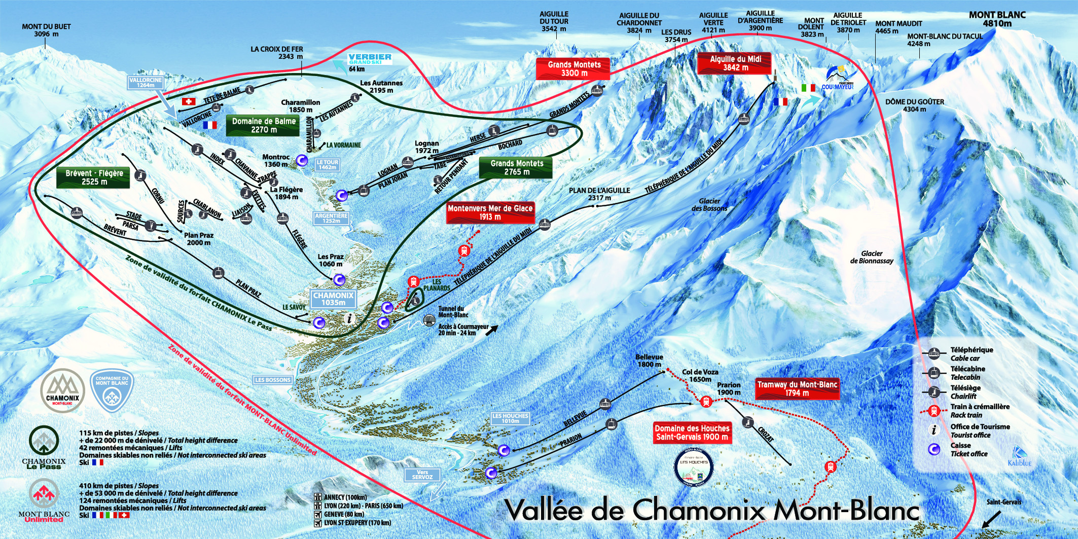 Domaine skiable de Chamonix 