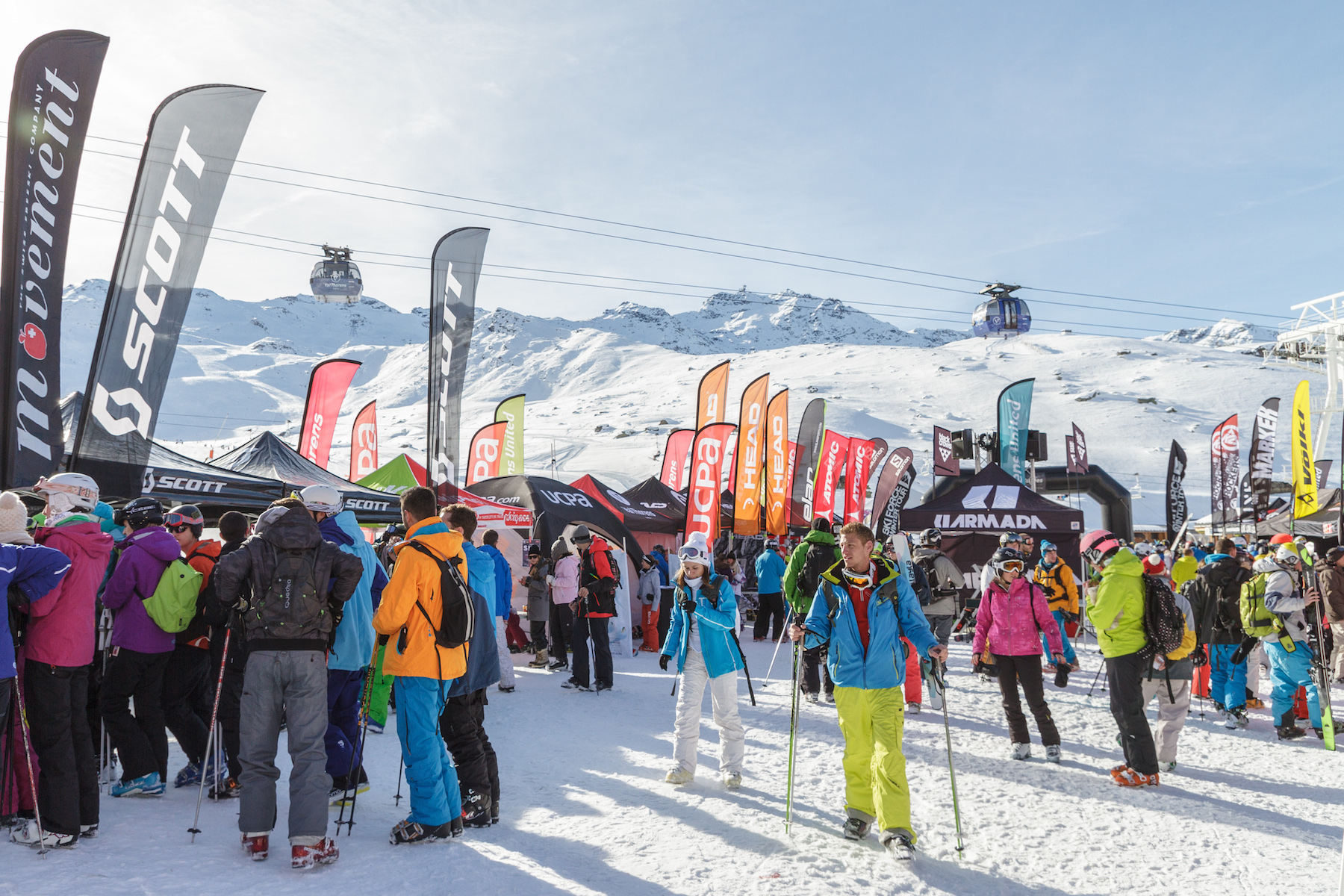 Ski Force Winter Tour 2014 à Val Thorens