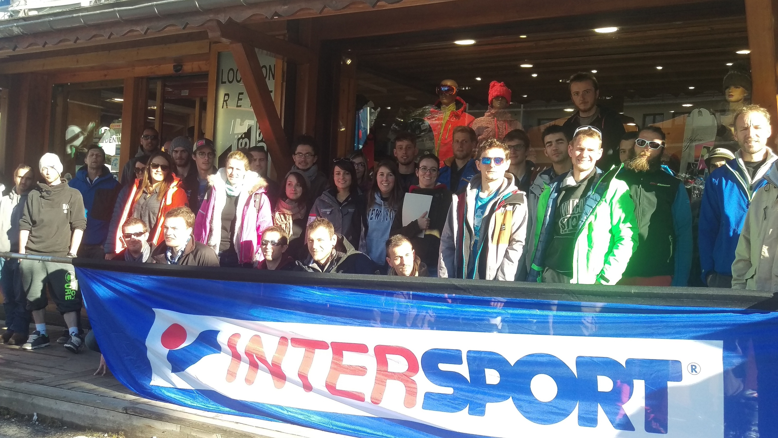 L'équipe des nouveaux skimens d'INTERSPORT pour cette saison - Crédit : Agence SWiTCH L'équipe des nouveaux skimens d'INTERSPORT pour cette saison - Crédit : Agence SWiTCH
