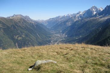 Vue de la vallée depuis le Mont Lechat (©Suzanne)