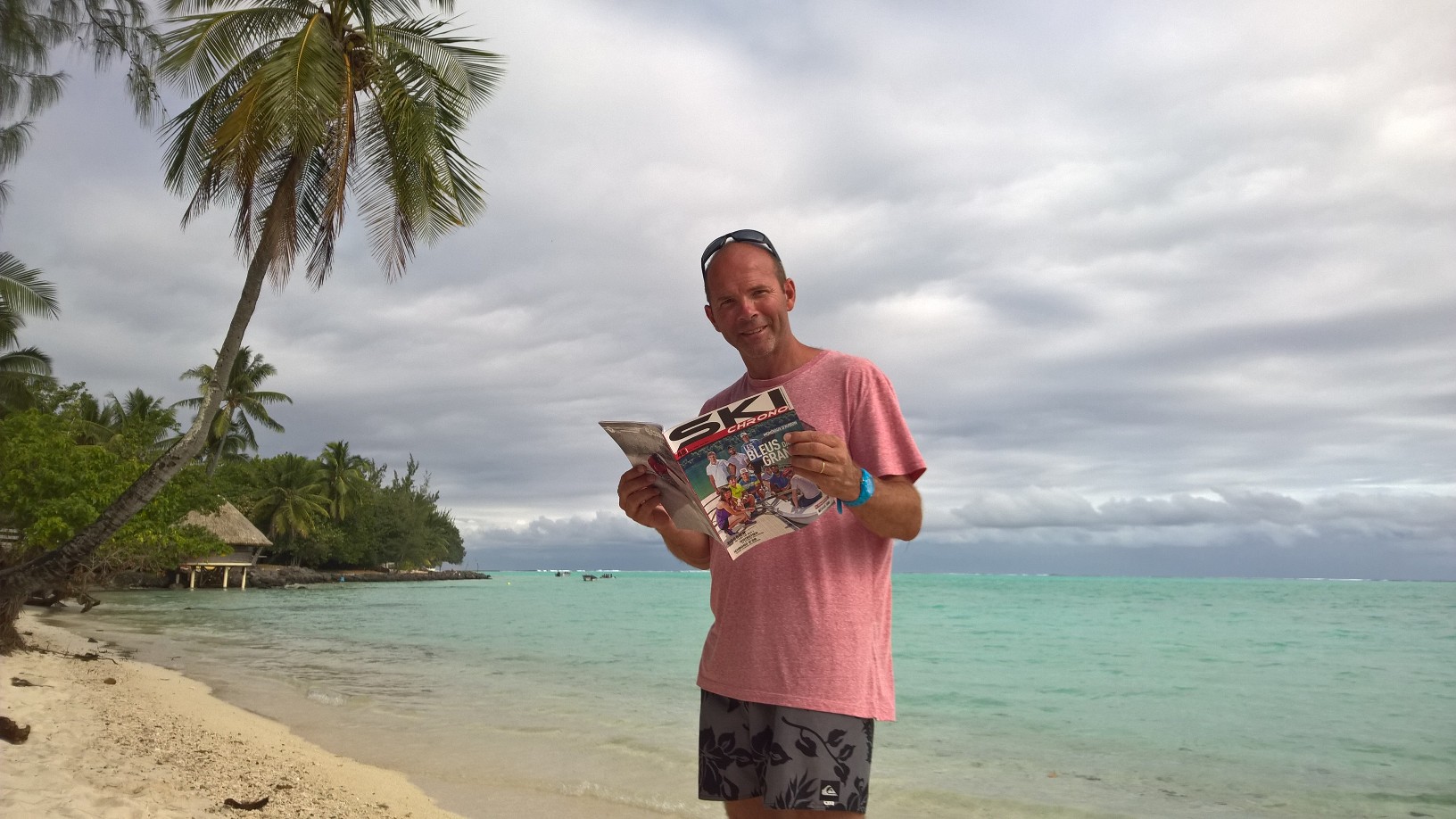 Avec le mag Ski Chrono de retour en Polynésie à Bora Bora, 40 ans après quitté la Polynésie