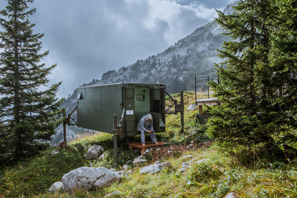 Nuit dans un shelter à Sambuy à 1830 mètres d'altitude (Vanoise)