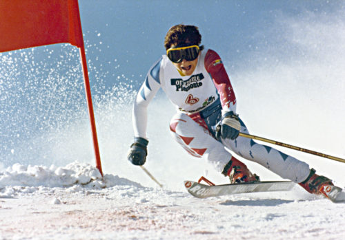 Perrine Pelen en Slalom Géant à San Sicario (ITA) - © AGENCE ZOOM
