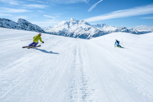 Top 10 des plus beaux domaines skiables de France - Domaine de La Rosière