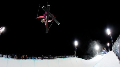 Marie Martinod - half-pipe