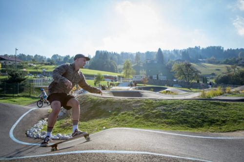 Pumptrack Combloux © Bike Solutions - Vanessa andrieux
