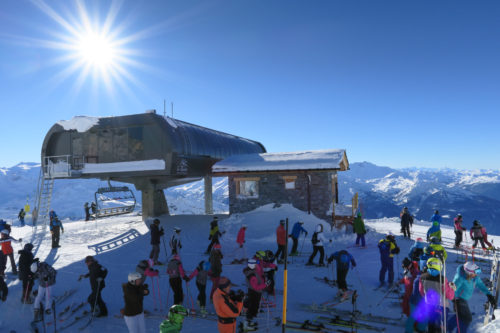 La Rosière a inauguré en décembre 2018 deux nouveaux télésièges 6 places de dernière génération, ces engins très silencieux donnent accès au Mont Valaisan. © Sandra Stavo-Debauge