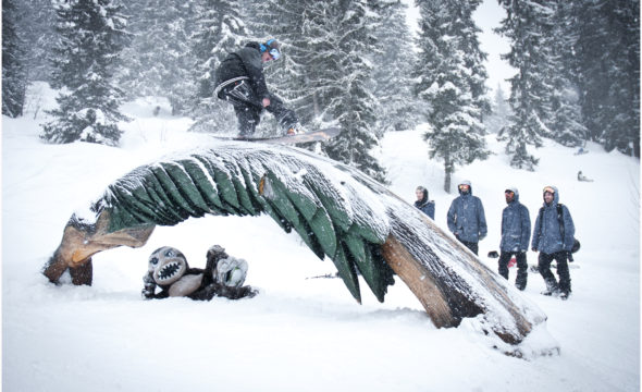 Top 5 des snowparks en France